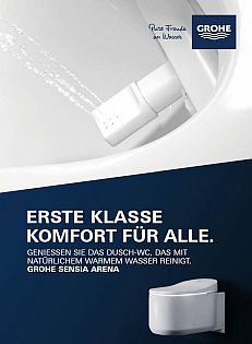 Sensia Arena Dusch WC Katalog von GROHE