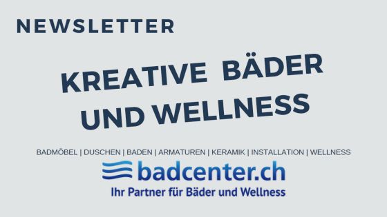 Newsletter badcenter.ch
