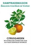 Dampfbademulsion Citrusgarden 1 lt